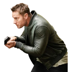 Tracker S02 Colter Shaw Green Bomber Jacket