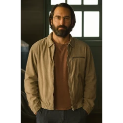 Tulsa King S03 Martin Starr Suede Jacket