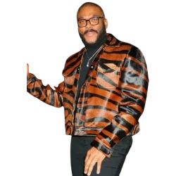 Tyler Perry The Six Triple Eight Leather Jacket