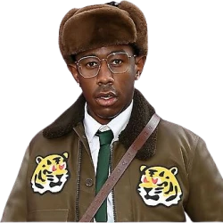 Tyler The Creator Tiger Patch Jacket
