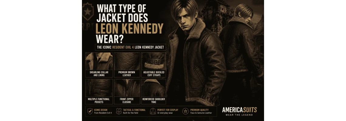 What Type of Jacket Does Leon Kennedy Wear?