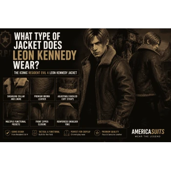 What Type of Jacket Does Leon Kennedy Wear?