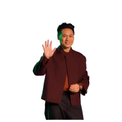 Wicked For Good Bowen Yang Marron Jacket