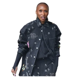 Wicked For Good Cynthia Erivo Denim Jacket