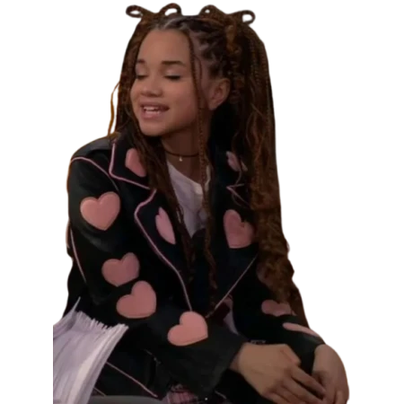 Wizards Beyond Waverly Place Billie Pink Heart Jacket