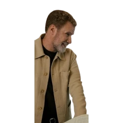 You Are Cordially Invited Will Ferrell Beige Jacket
