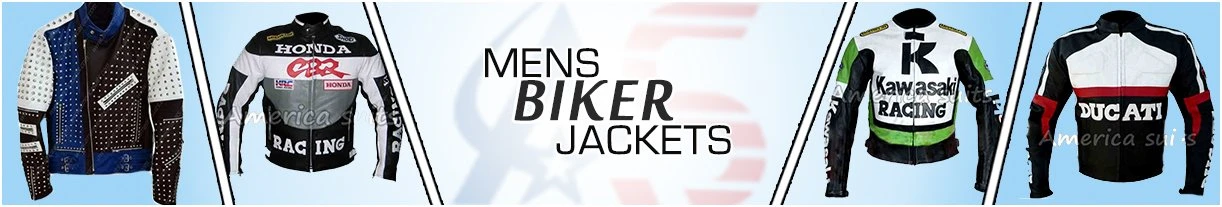 Men Leather Biker Jackets