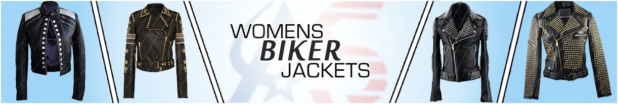 Women Leather Biker Jackets