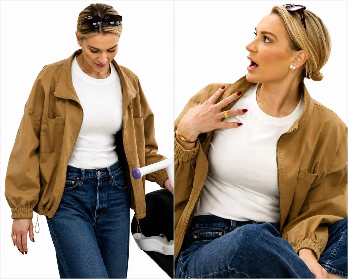 Lindsay Hubbard In the City 2026 Cotton Jacket