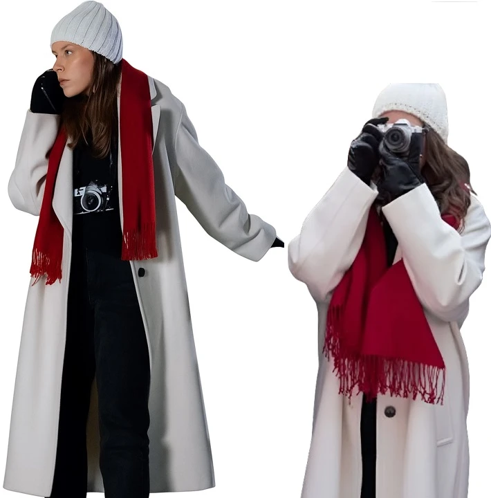 A Keller Christmas Vacation Eden Sher White Coat