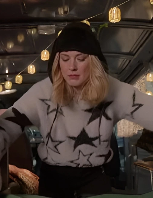 Alexandra Breckenridge My Secret Santa Star Sweater 