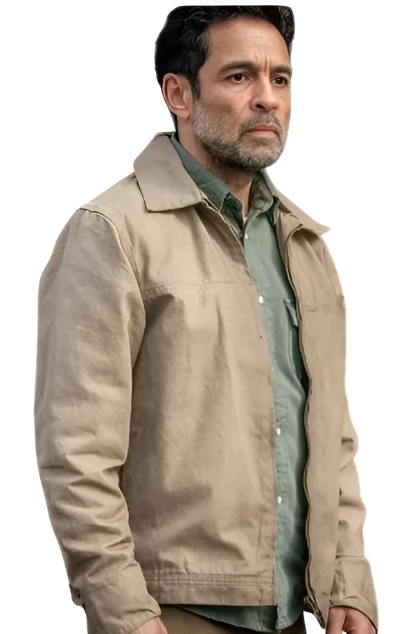 Anthony Barclay Savage Hunt Beige Cotton Jacket