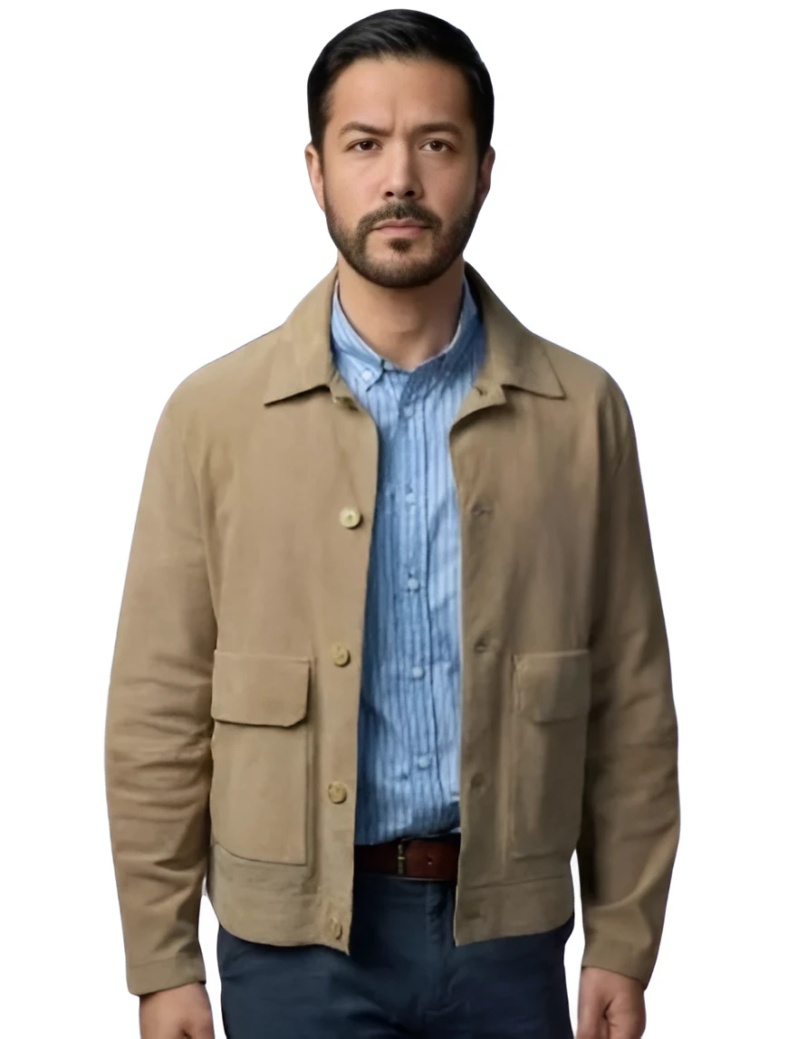 Buried Marco Grazzini Beige Cotton Jacket