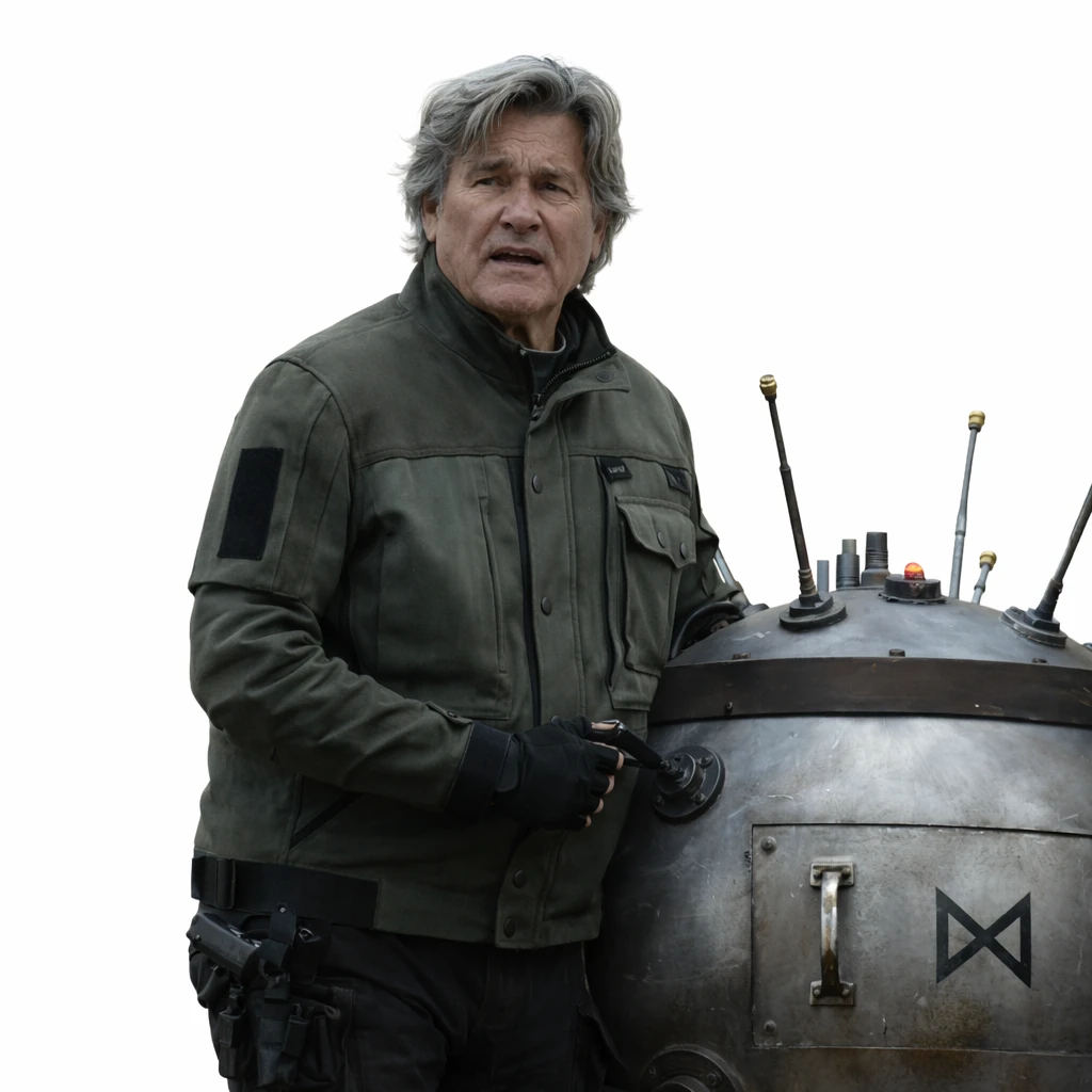 Monarch Legacy of Monsters Kurt Russell Green Jacket