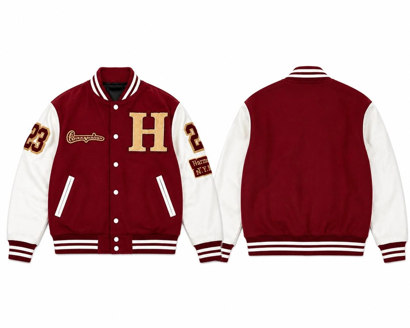 Cornell Young IV A Different World 2026 Maroon Varsity Jacket
