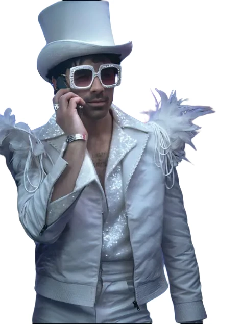 A Very Jonas Christmas Joe Jonas White Jacket A Very Jonas Christmas Joe Jonas White Jacket