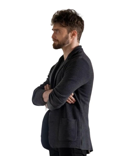 Arthur Tobin The Fall And Rise Of Reggie Dinkins Cotton Blend Coat Arthur Tobin, Reggie Dinkins Jacket, Cotton Jacket Men, TV Series Jacket, Casual Jacket For Men, Celebrity Inspired Jacket, Modern Cotton Jacket, Street Style Jacket, Men TV Outfit, Daniel Radcliffe