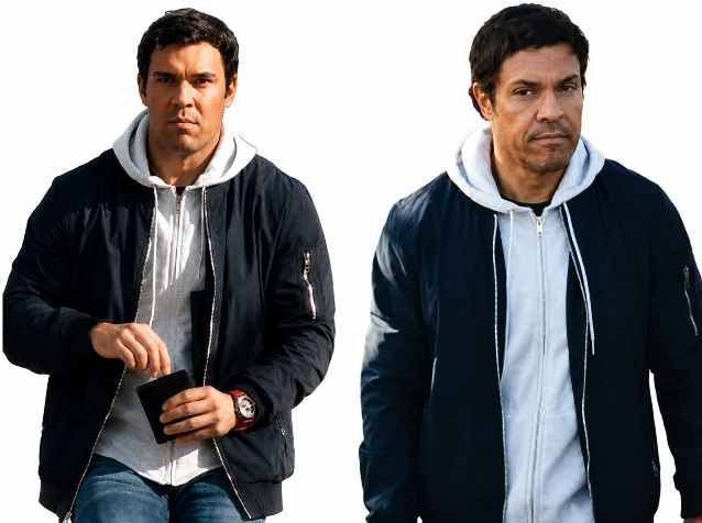 Britt Bankhead The Town That Takes 2026 Navy Blue Bomber Jacket