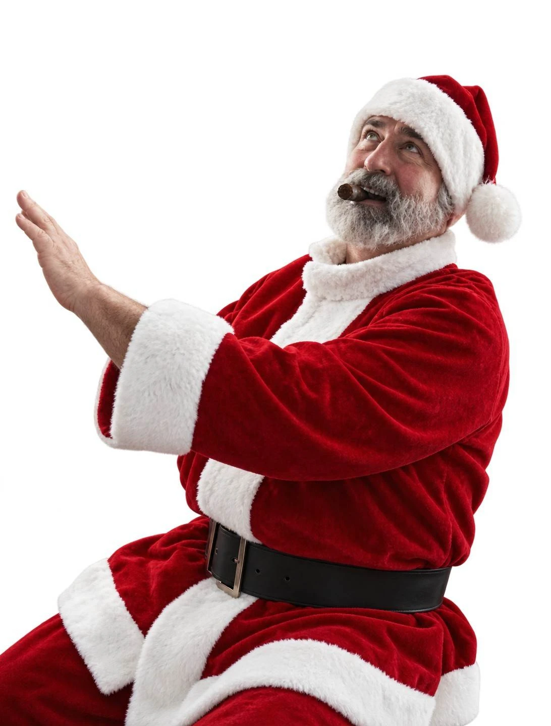 Rob Riggle Red Wool Santa Claus Suit Rob Riggle Red Santa Claus Suit from Christmas at the Kringles 2026
