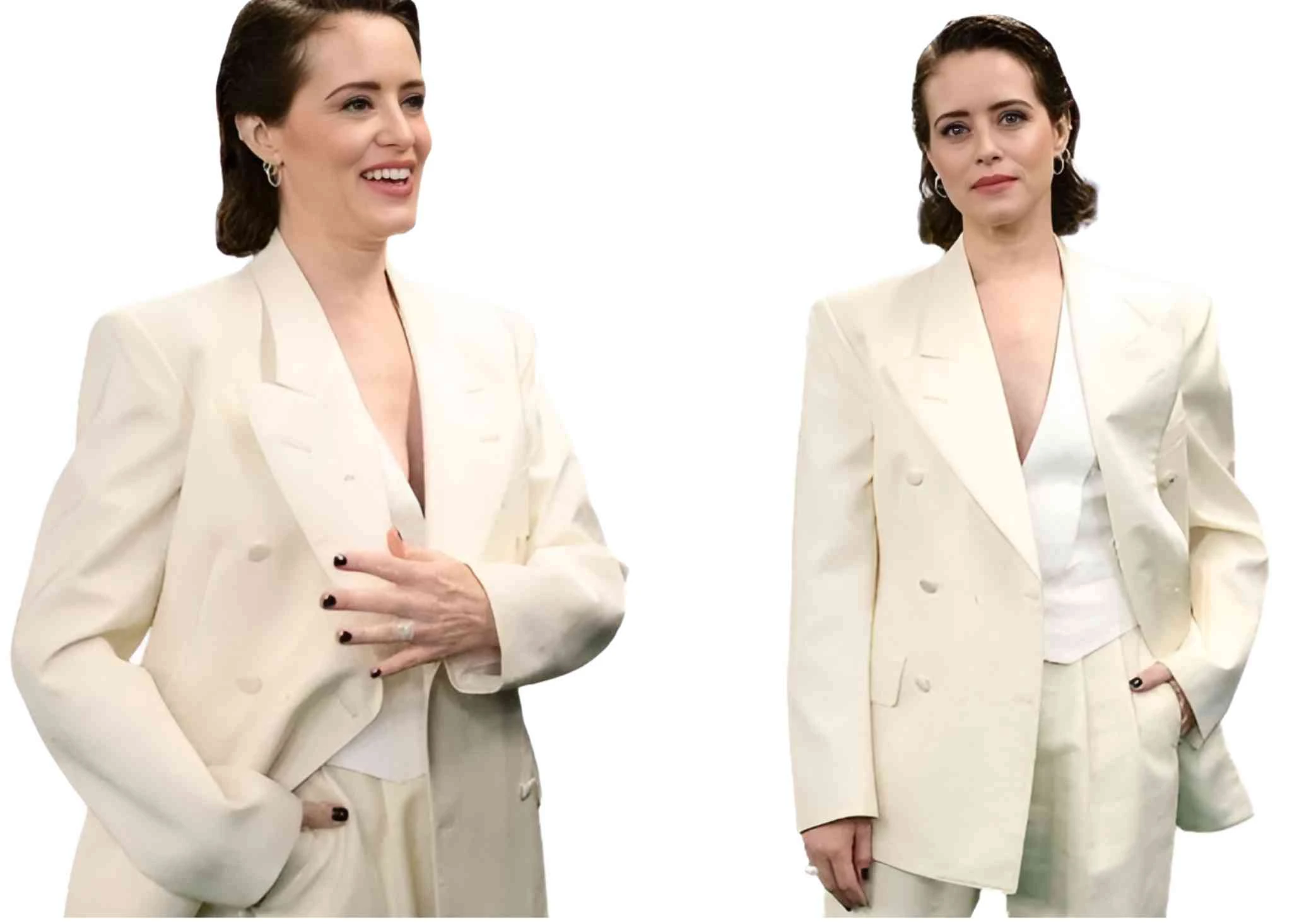 Claire Foy H Is for Hawk Suiting Blazer Claire Foy H Is for Hawk Suiting Blazer