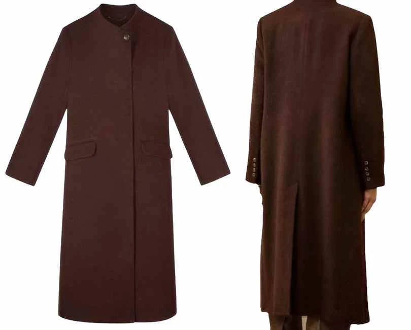 Claudia Winkleman The Celebrity Traitors Brown Coat Claudia Winkleman The Celebrity Traitors Brown Coat