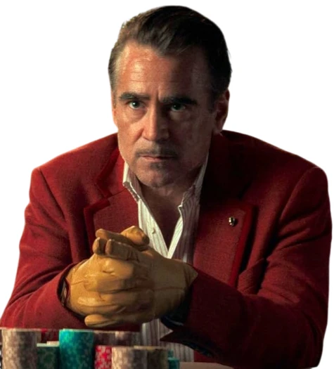 Colin Farrell Red Coat