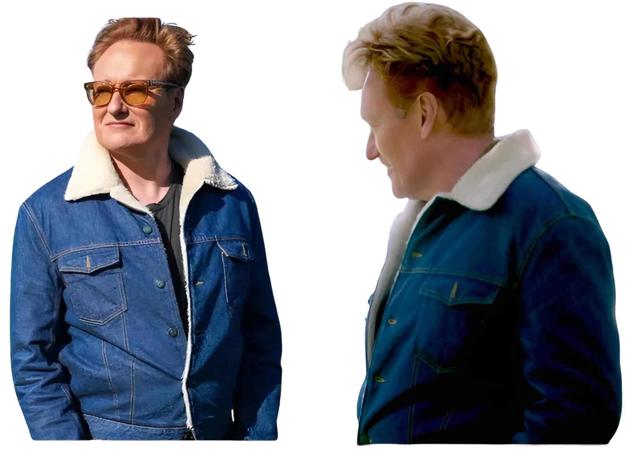 Conan O Brien Must Go S02 Sherpa Denim Jacket Conan O Brien Must Go S02 Sherpa Denim Jacket