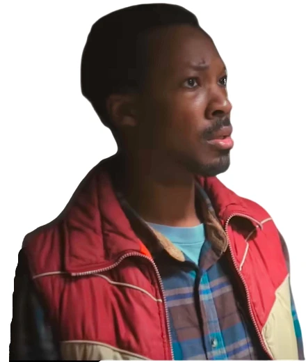 Man in My Basement Corey Hawkins Red Vest