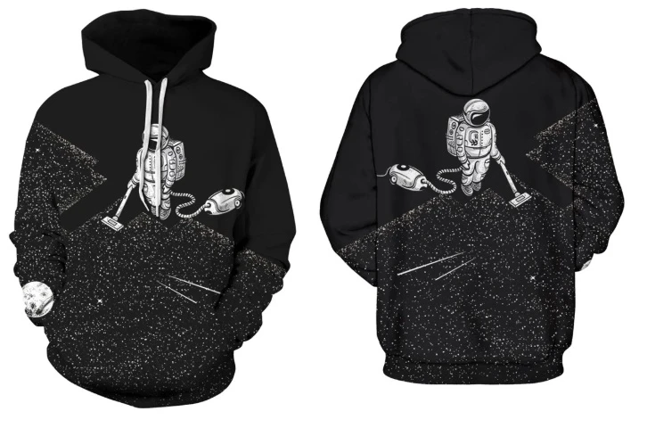 Cosmic Cleanup Astronaut Hoodie Cosmic Cleanup Astronaut Hoodie
