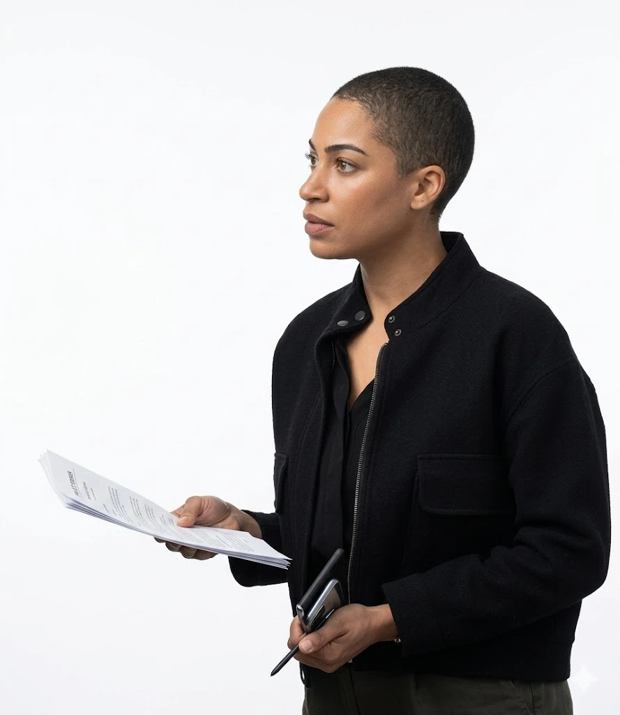 Cush Jumbo Criminal Record Season 2 Black Jacket Cush Jumbo Criminal Record Season 2 Black Jacket Minimalist Style