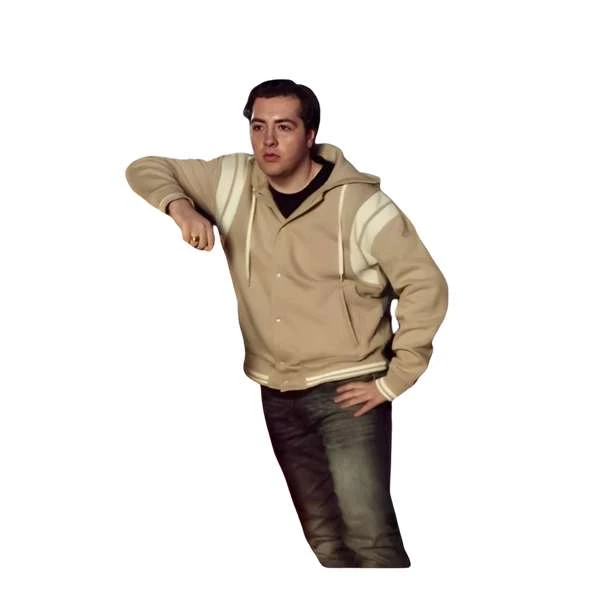 Daredevil Born Again Michael Gandolfini Beige Jacket Daredevil Born Again Michael Gandolfini Beige Jacket