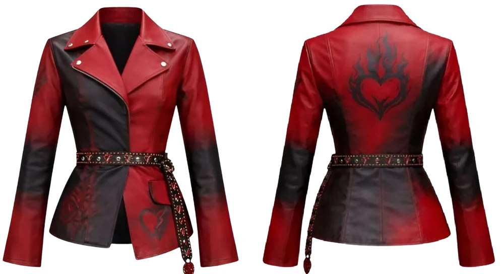 Descendants Wicked Wonderland Kylie Cantrall Leather Jacket Descendants Wicked Wonderland Kylie Cantrall Leather Jacket