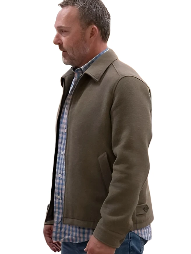 Devon Gummersall The Pitt Green Wool Jacket Devon Gummersall The Pitt Green Wool Jacket