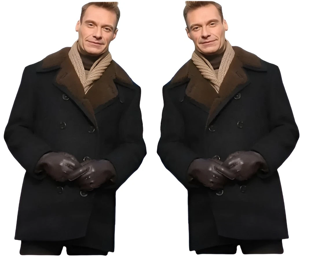 Eve With Ryan Seacrest Press Junket Black Peacoat Eve With Ryan Seacrest Press Junket Black Peacoat