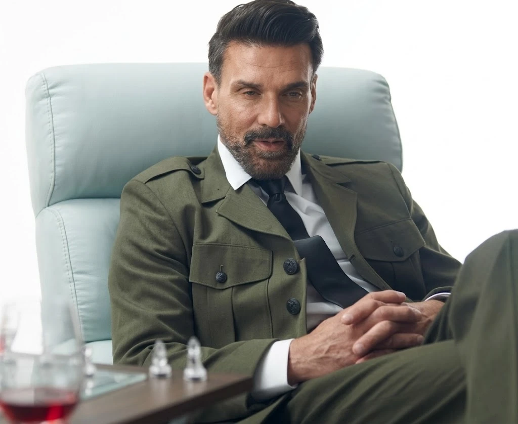 Frank Grillo Kill Code 2026 Military Style Coat Frank Grillo Movie Kill Code Military Jacket