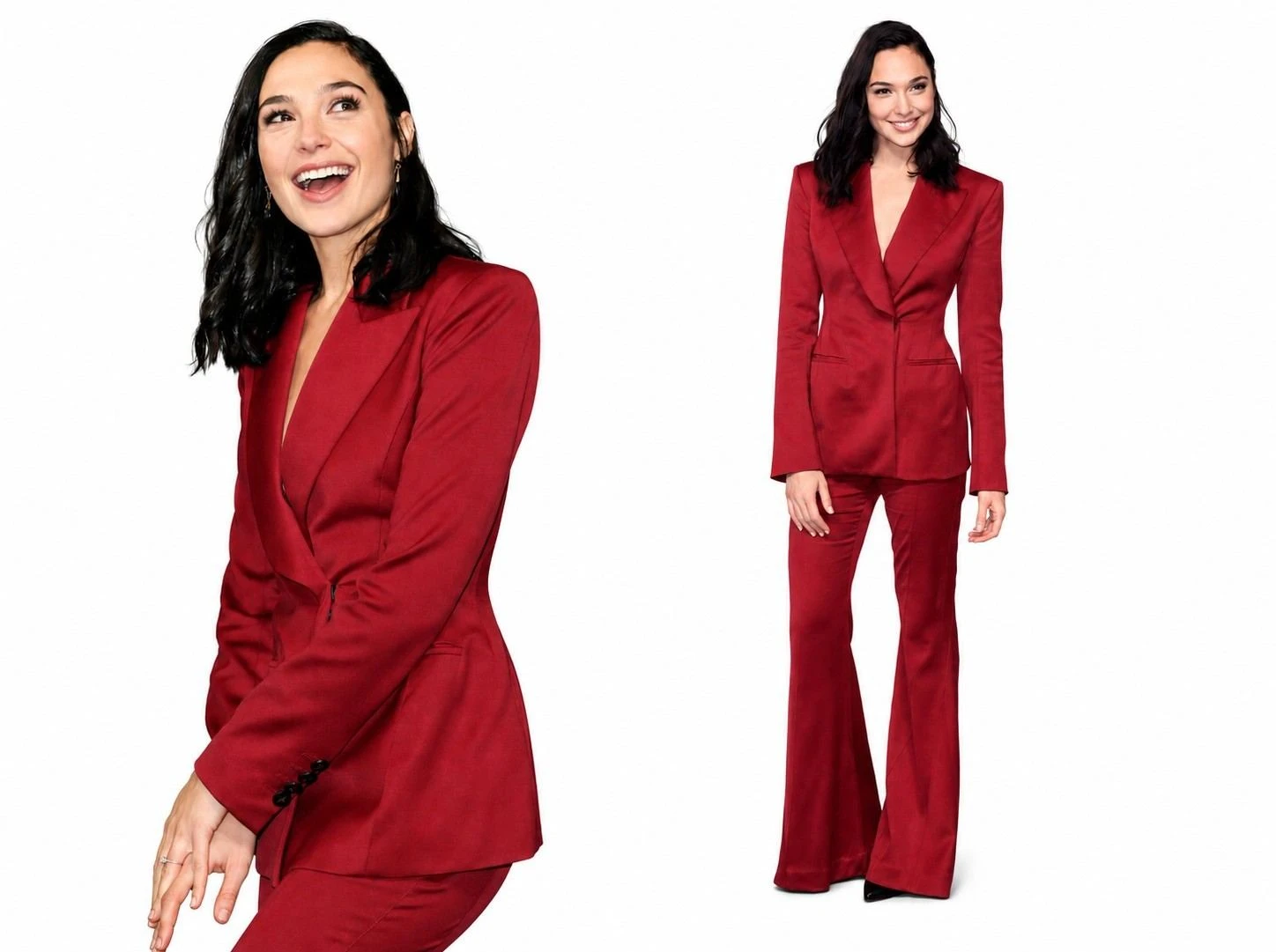 Gal Gadot Red Suit – America Suits Gal Gadot Red Suit