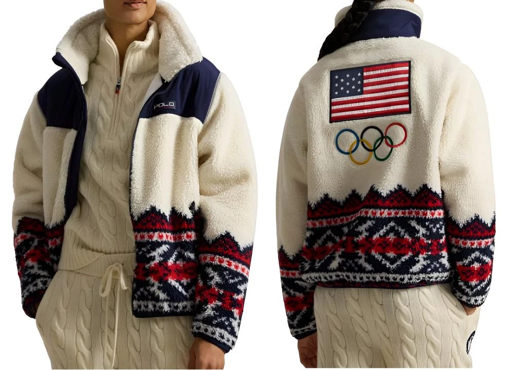 Hoda Kotb Team USA Fair Isle The Today Show Jacket Hoda Kotb Team USA Fair Isle The Today Show Jacket