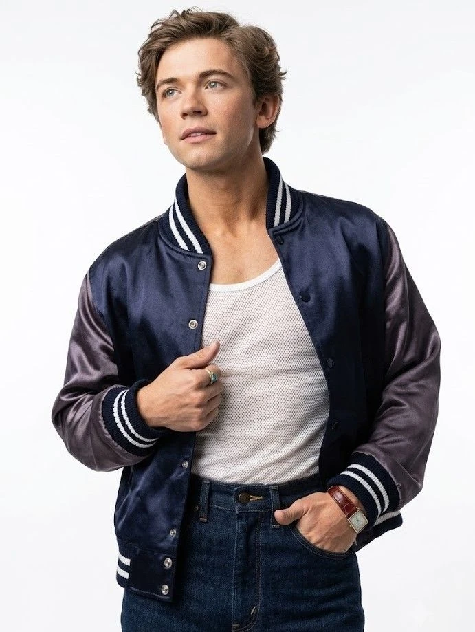 The Shards 2026 Igby Rigney Navy Blue Varsity Jacket The Shards 2026 Igby Rigney Navy Blue Varsity Jacket