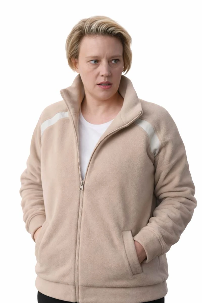 In The Blink Of An Eye Kate McKinnon Beige Jacket In The Blink Of An Eye Kate McKinnon Beige Jacket