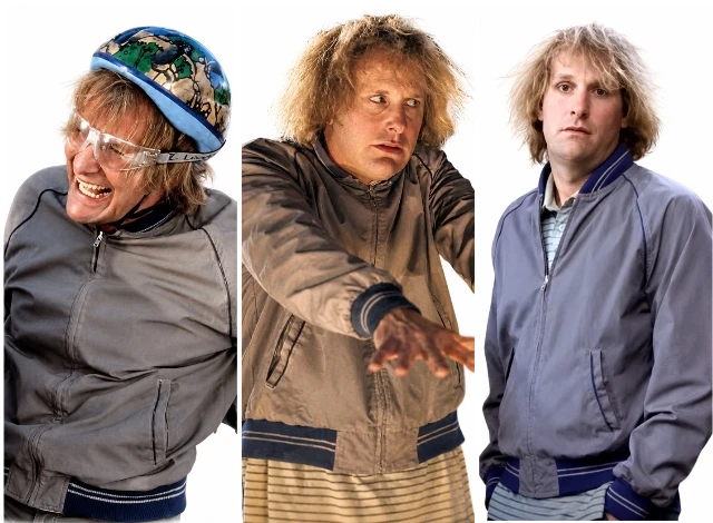 Jeff Daniels wearing Grey Bomber Jacket in Dumb and Dumber