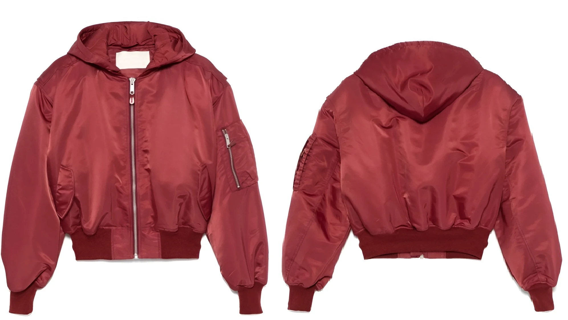 Jessie J Shiny Red Parachute Jacket Jessie J Shiny Red Parachute Jacket