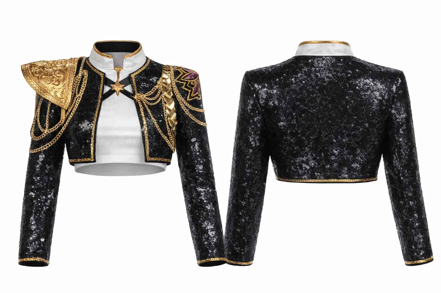 Kpop Demon Hunter Arden Cho Black Jacket Kpop Demon Hunter Arden Cho Black Jacket