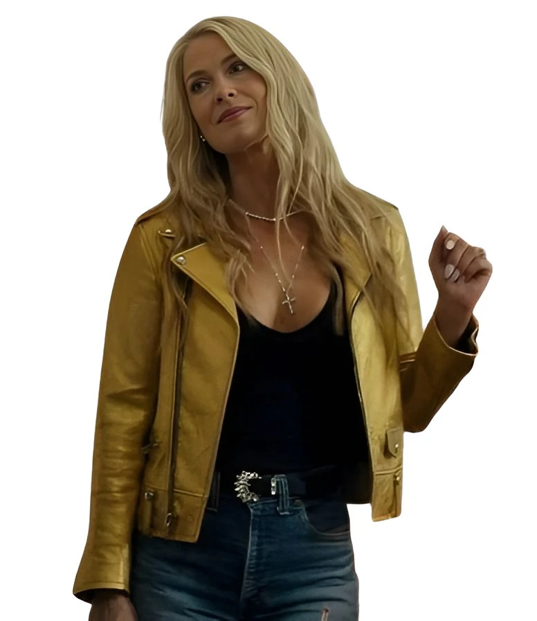Landman Ali Larter Leather Jacket Landman Ali Larter Leather Jacket