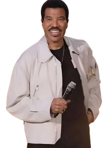 Lionel Richie American Idol S24 White Jacket Celebrity Style