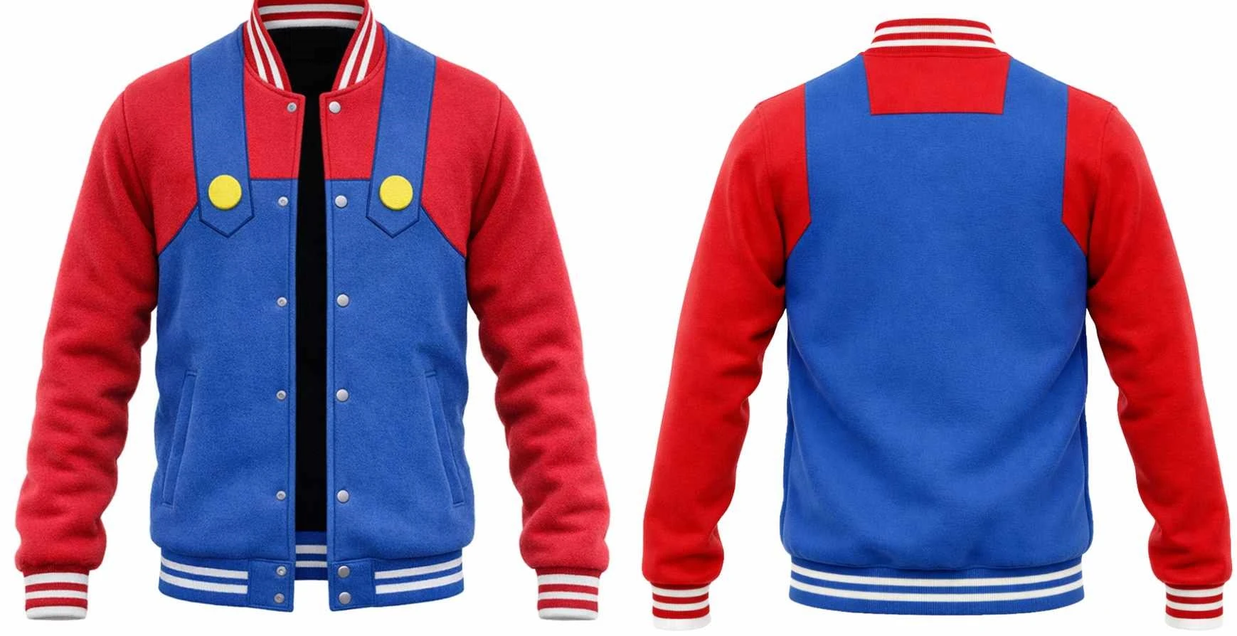 Mario The Super Mario Bros Fleece Jacket Mario The Super Mario Bros Fleece Jacket
