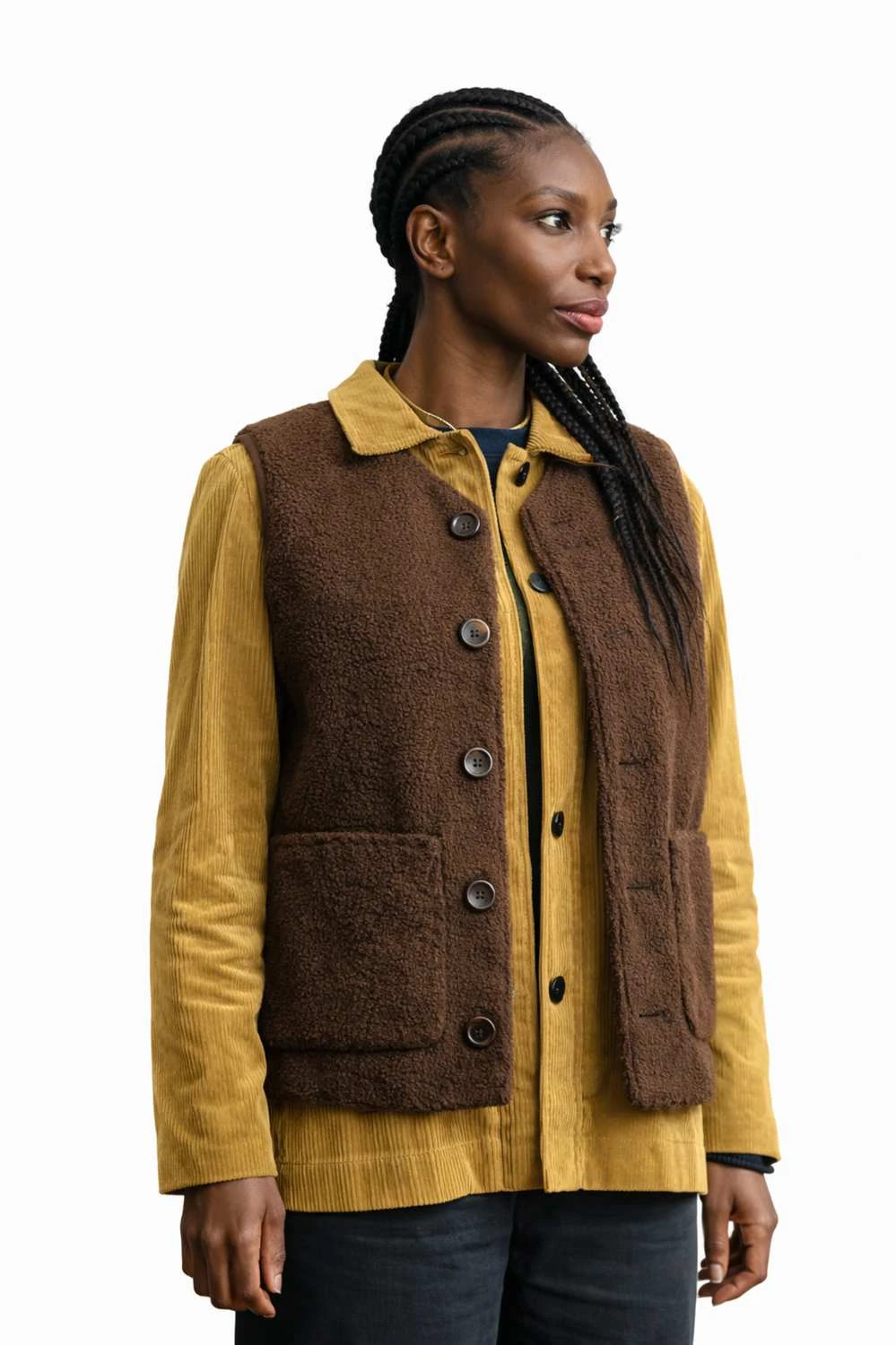 Michaela Coel The Christophers Brown Vest michaela, coel, the, chritophers, brown, vest, lori, butler, 2026