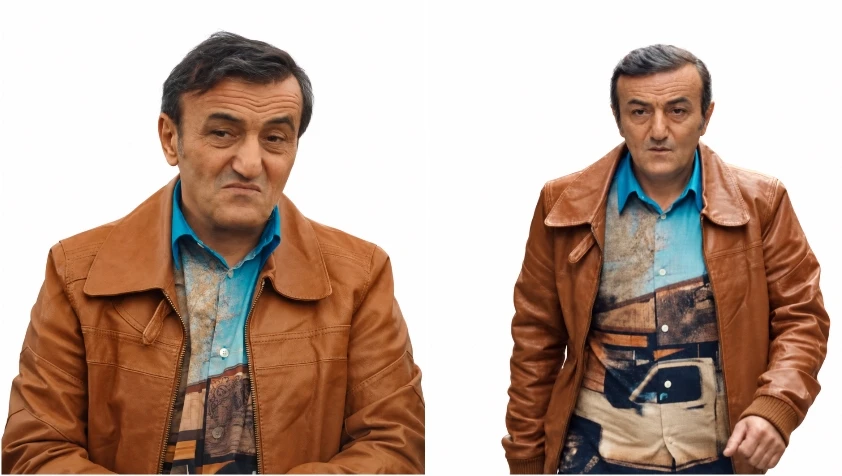 Gorkem Sevindik Money Trap The Karun Treasure Brown Leather Jacket