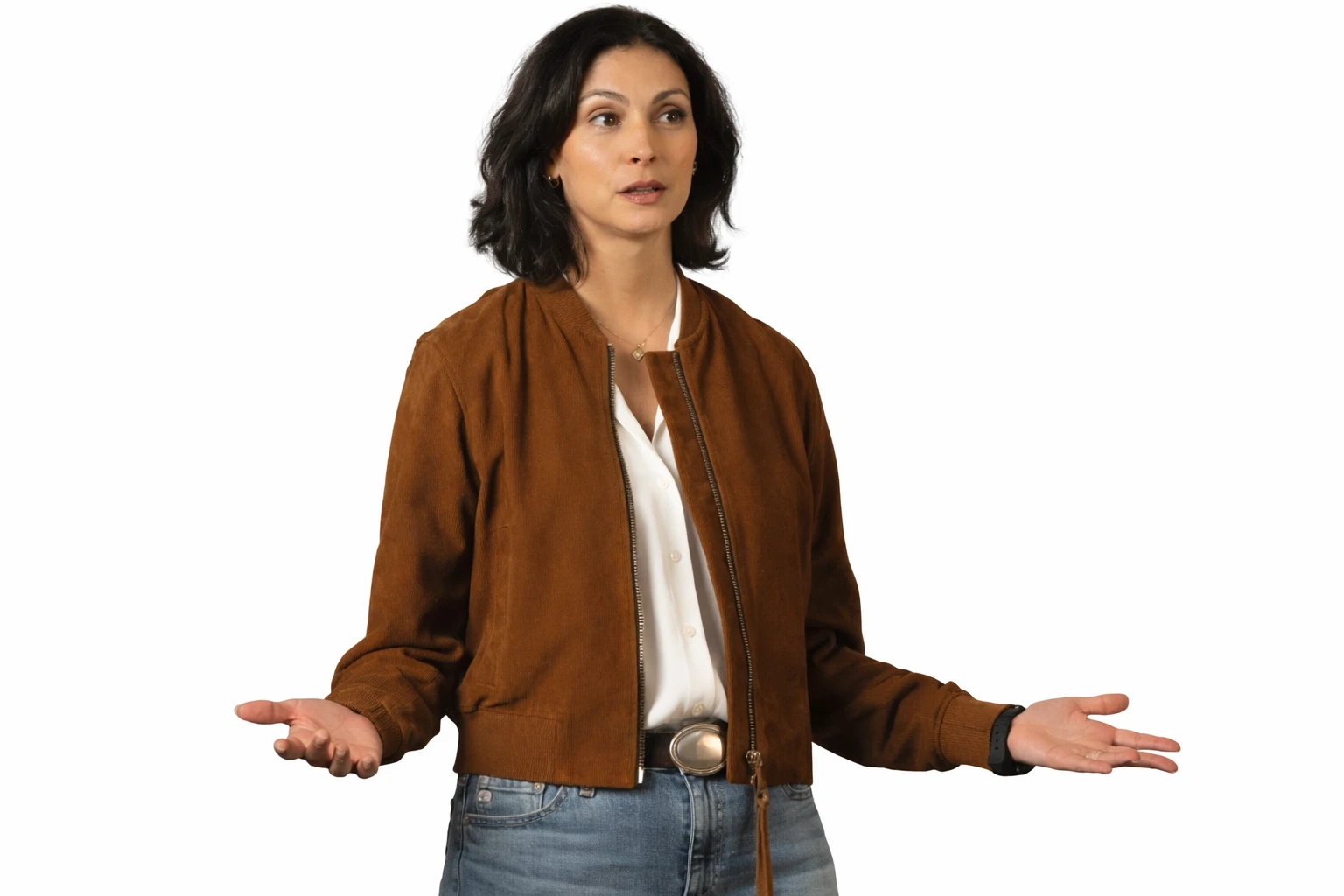 Morena Baccarin Sheriff Country Suede Jacket Morena Baccarin Jacket, Sheriff Country Jacket, Suede Jacket Women, TV Series Suede Jacket, Western Style Jacket, Celebrity Inspired Jacket, Women TV Outfit, Sheriff Country Outfit, Brown Suede Jacket, Modern Western Jacket, Actress Suede Jacket, Fashion TV Jacket, Character Inspired Jacket,