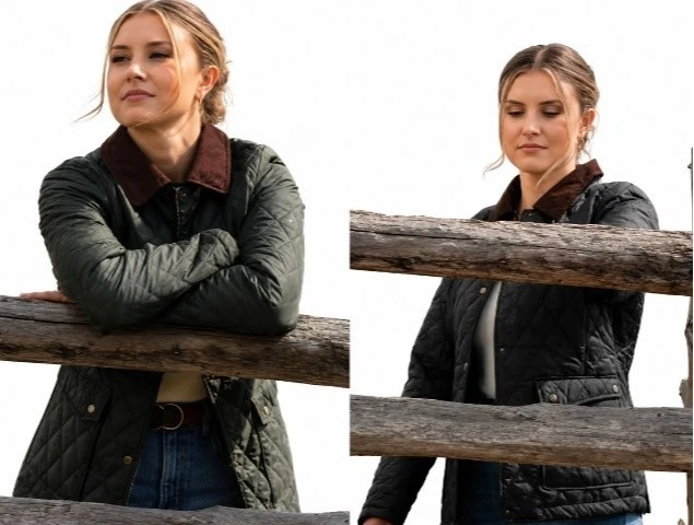 Suzanne Pereira Romance on the Ranch Black Quilted Jacket