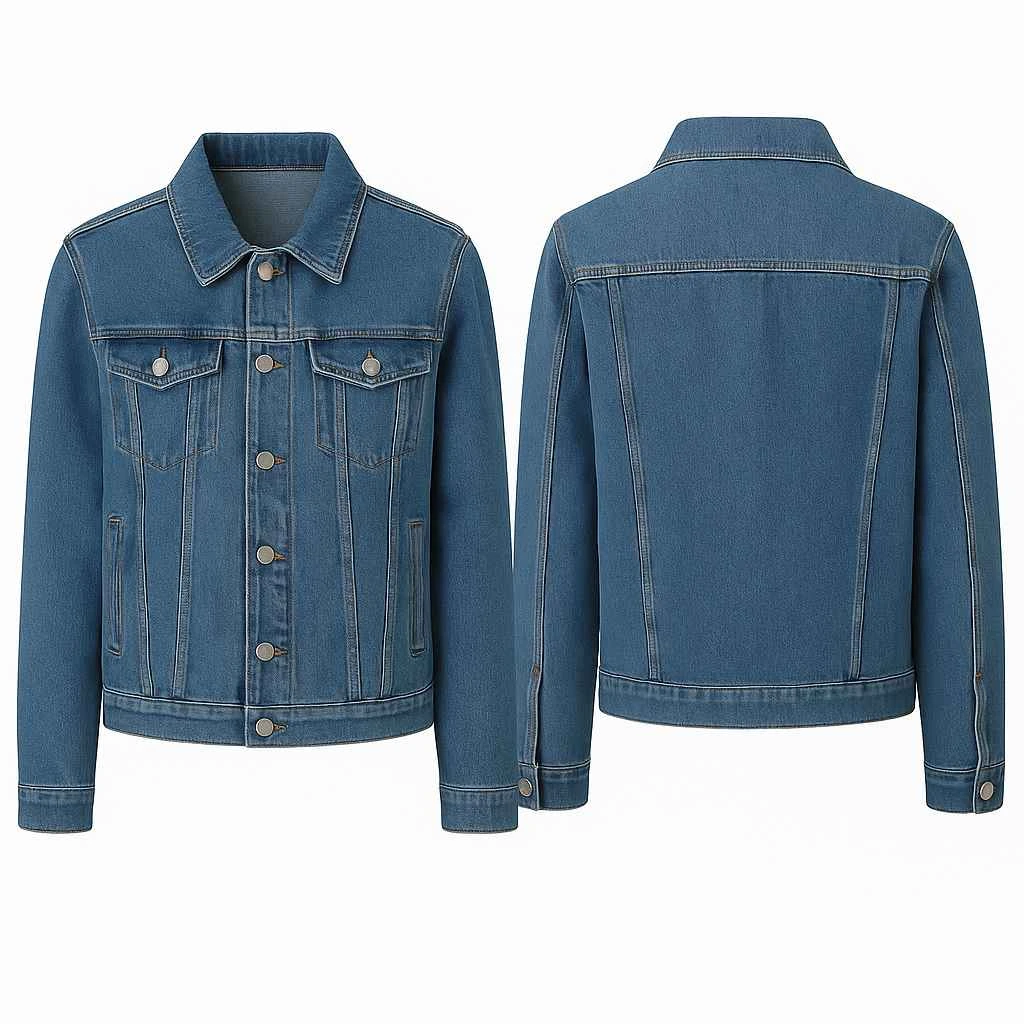 Run Away Ellie de Lange Blue Denim Jacket Run Away Ellie de Lange Blue Denim Jacket